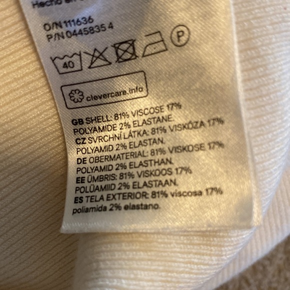 H&M Cropped Sweater Size Small - Picture 4 of 4